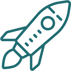 transparent rocket